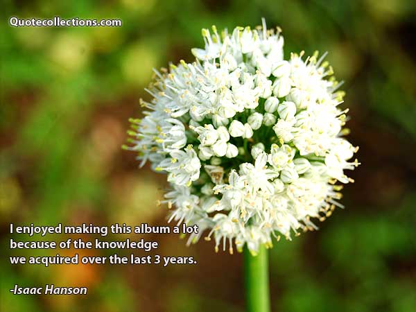 Isaac Hanson Quotes2